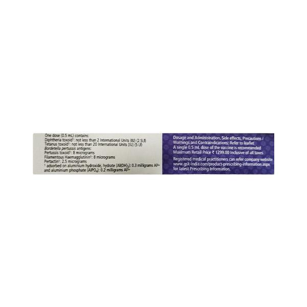 BOOSTRIX Prefilled Syringe(Pfs) 0.5ml