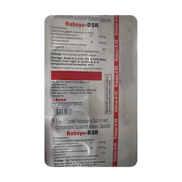 RABOYE D SR Capsule 10's