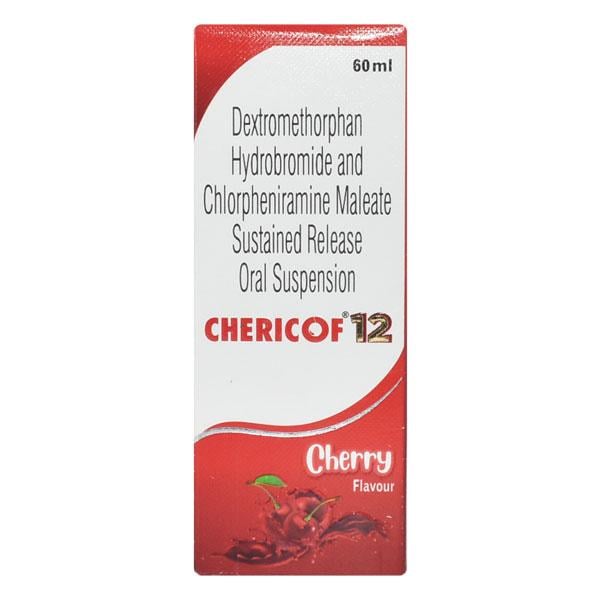 CHERICOF 12 CHERRY FLAVOUR Oral Suspension 60ml