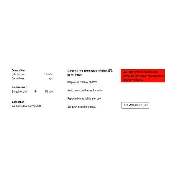 Luliclinz Xl Cream 50gm