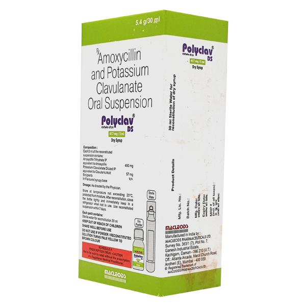 Polyclav DS Dry Syrup 30ml