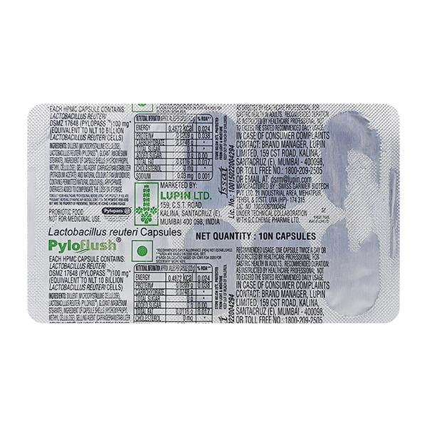 PYLOFLUSH Capsule 10's