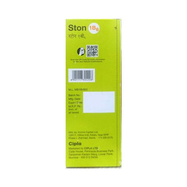 STON 1 B6 SUGAR FREE DELICIOUS PINEAPPLE FLAVOUR Oral Solution 500ml