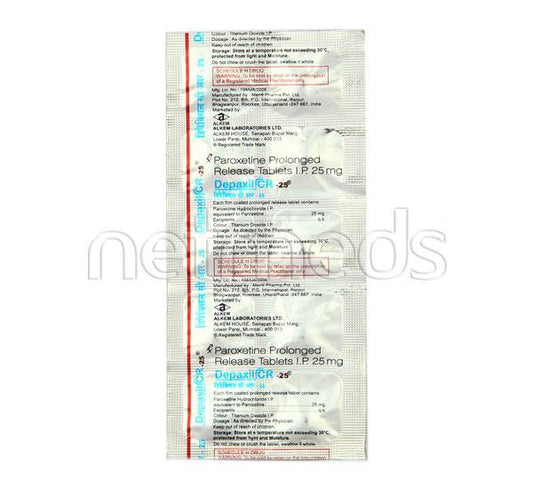 Depaxil CR 25mg Tablet 10'S