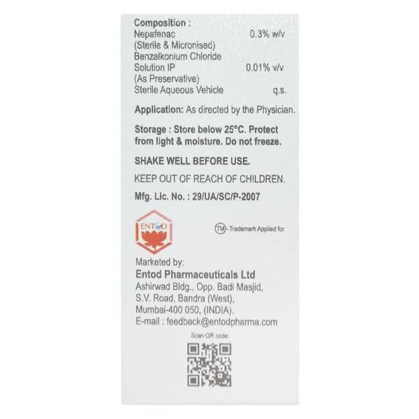 NEPAONCE 0.3% Eye Drops 3ml