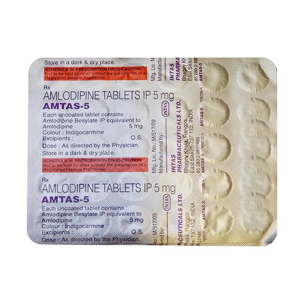 Amtas 5mg Tablet 30'S