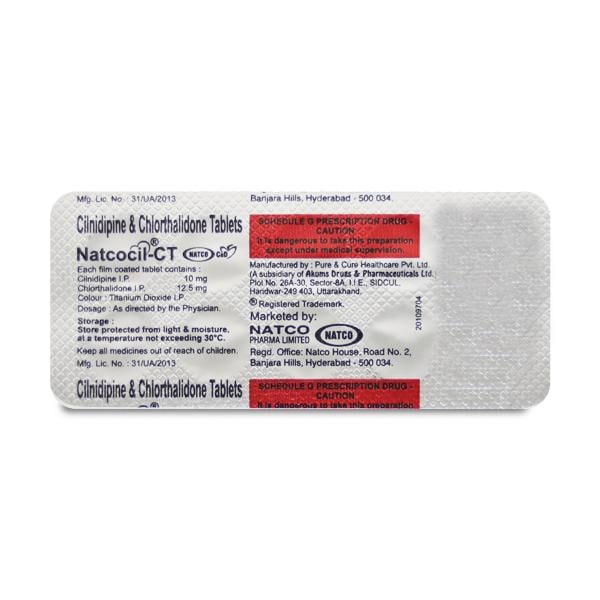 Natcocil CT Tablet 10'S