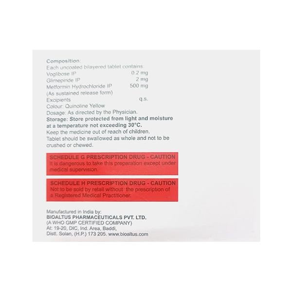 ENDOGLIM TRIO 2.2 Tablet 15's