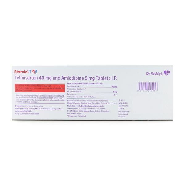 Stamlo T Tablet 10'S