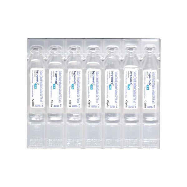 HYPERNEB 7% Respules 7X4ml