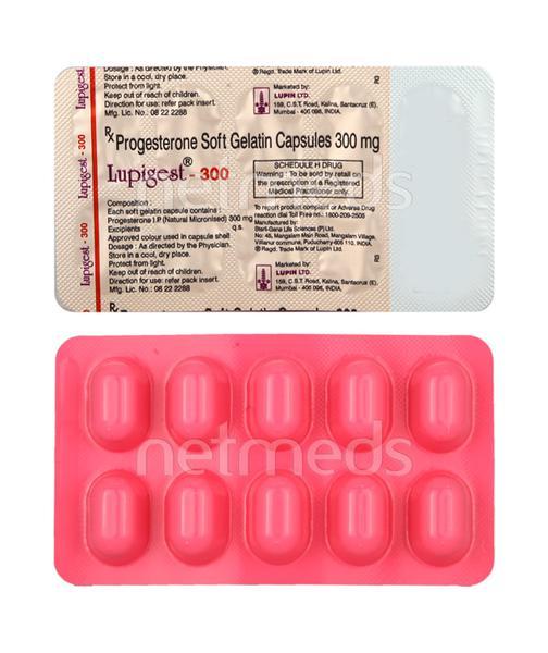 Lupigest 300mg Capsule 10'S