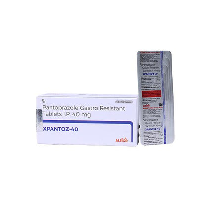 XPANTOZ 40 Tablet 10's