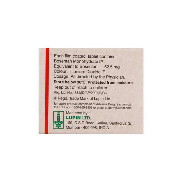 Lupibose 62.5mg Tablet 10'S