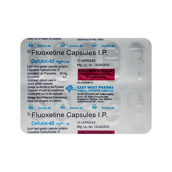 Defutin 40mg Tablet 10'S