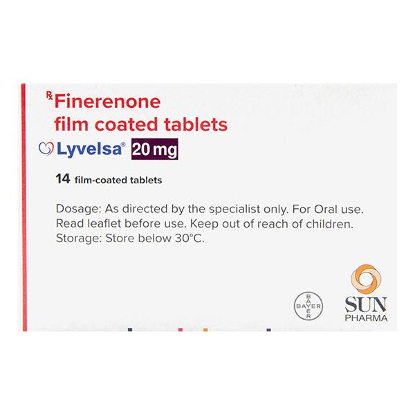 LYVELSA 20mg Tablet 14's