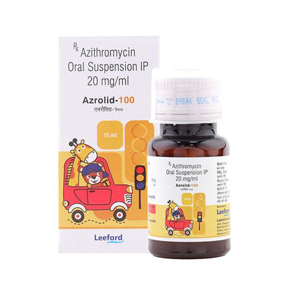 AZROLID 100 Oral Suspension 30ml