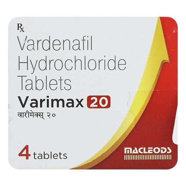 VARIMAX 20mg Tablet 4's