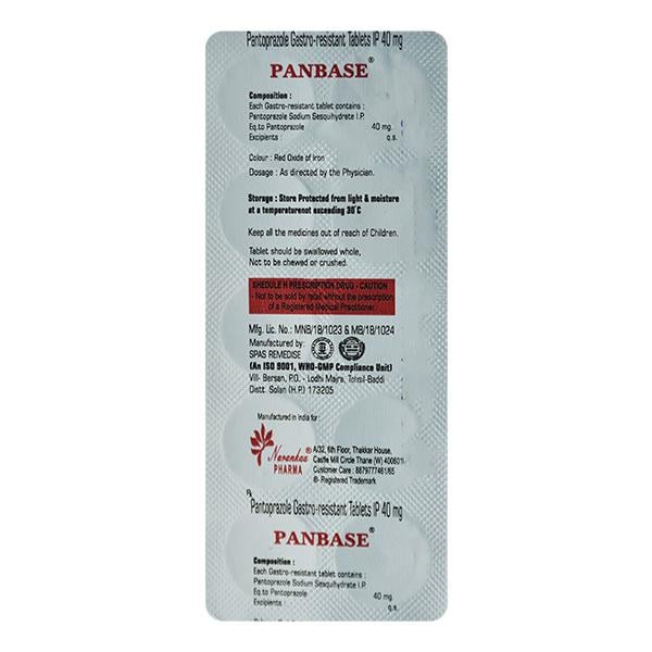 PANBASE 40 Tablet 10's