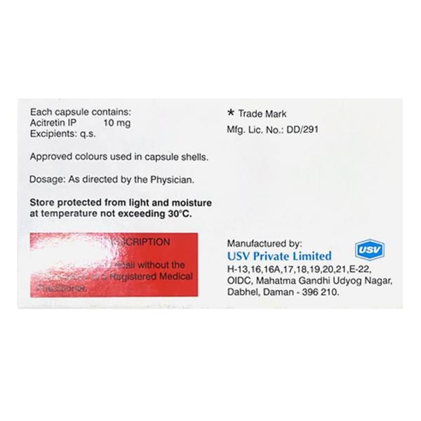 TRUSTRETIN 10 Capsule 10's