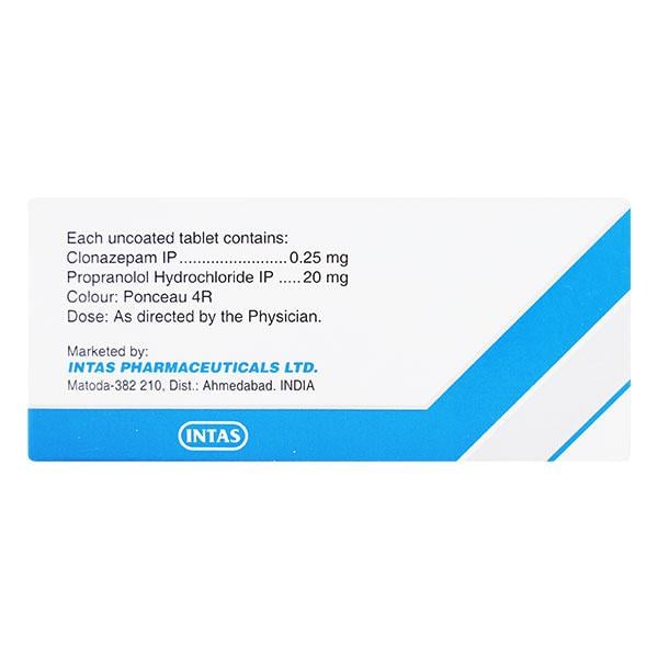 Provanol Forte 0.25mg Tablet 10'S