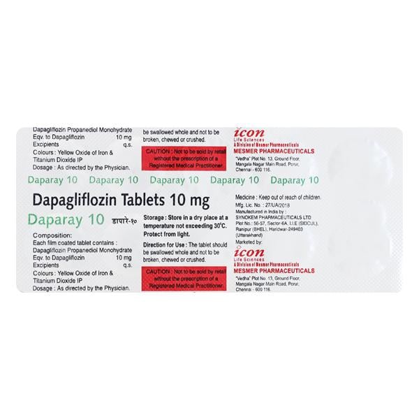 DAPARAY 10 Tablet 10's