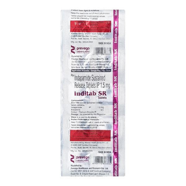 INDITAB SR Tablet 10's
