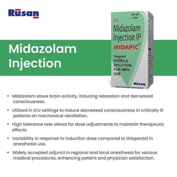 Midapic 1mg Injection 10ml