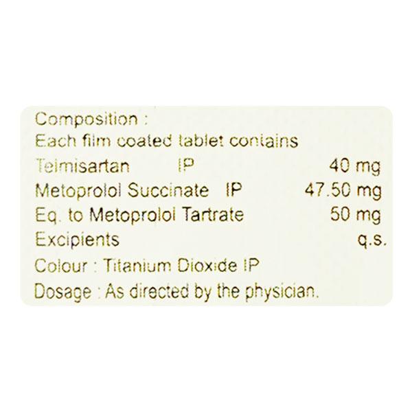 Telcros M 40/50mg Tablet 10'S