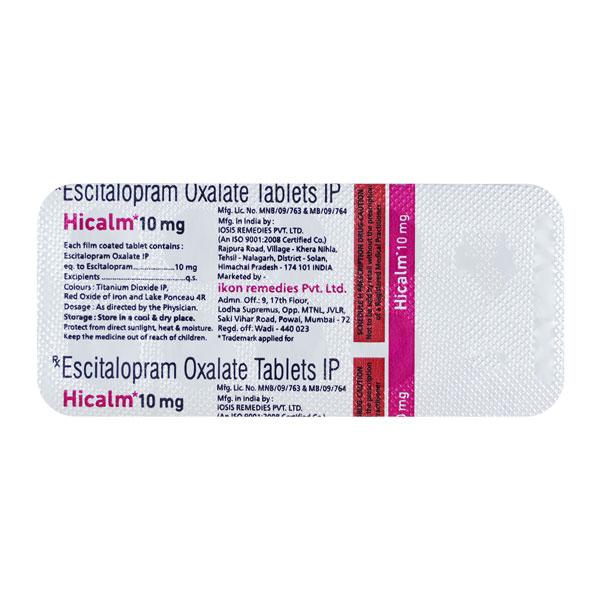 HICALM 10mg Tablet 10's