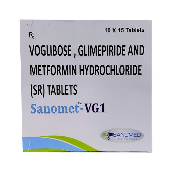 SANOMET VG 1 Tablet 15's