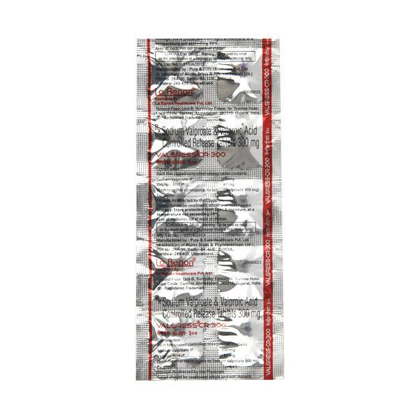 Valgress CR 300mg Tablet 10'S