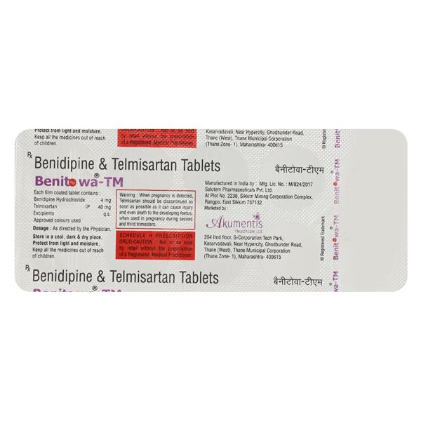 Benitowa TM Tablet 10'S