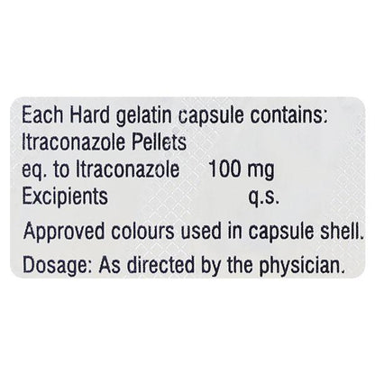 Itriben 100mg Capsule 10'S