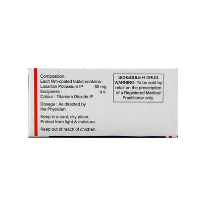 Alsartan 50mg Tablet 10'S