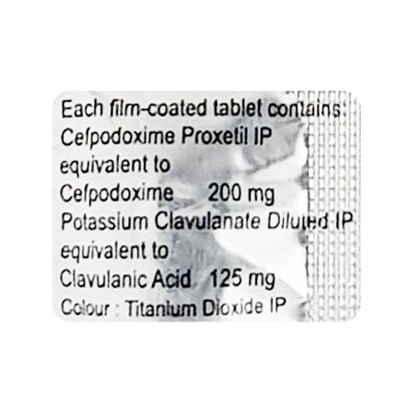 Microcef CV 200mg Tablet 10'S