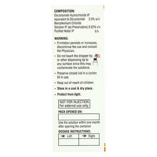 DORZOEYE Eye Drops 5ml