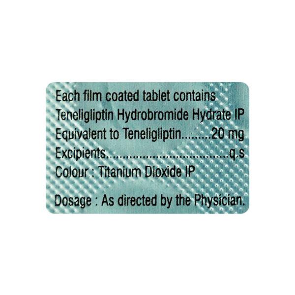 GLIPTRA 20mg Tablet 10's
