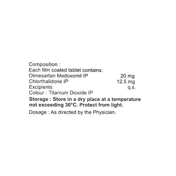 OLMETIME CT 20mg Tablet 10's