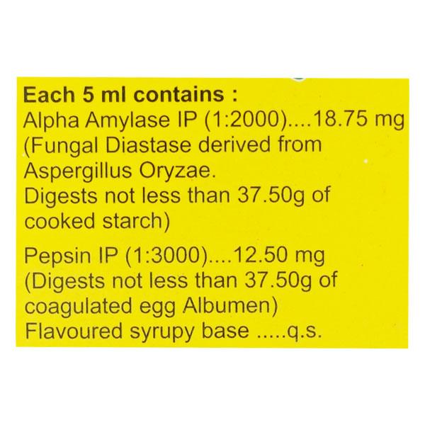 NUTROZYME PLUS PINEAPPLE FLAVOUR Syrup 200ml
