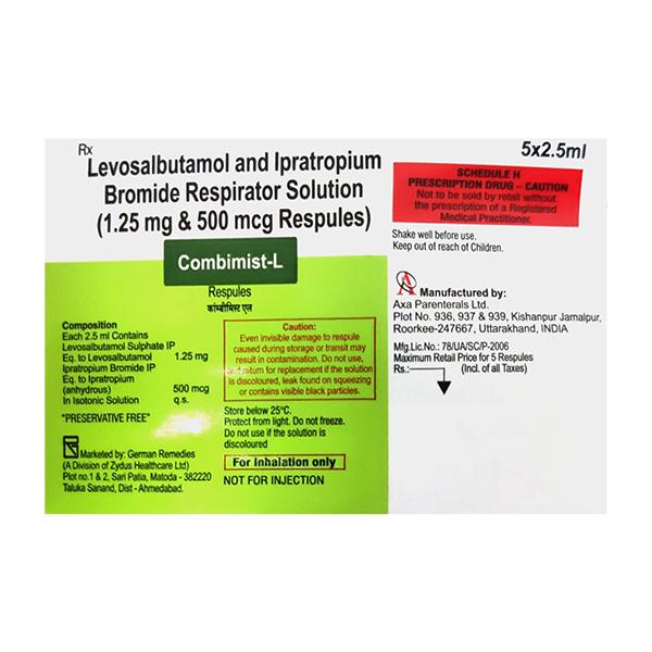 Combimist L Respule 5X2.5ml