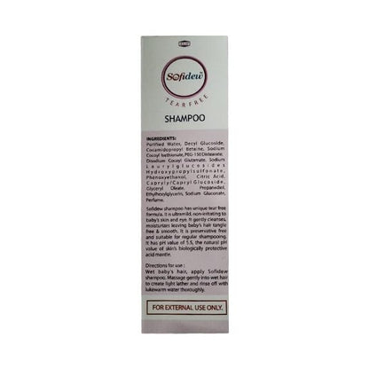 SOFIDEW TEAR FREE BABY Shampoo 100ml