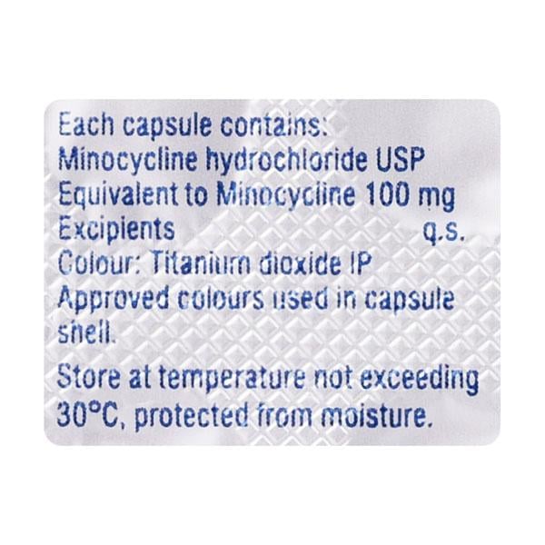 Minoz OD 100mg Capsule 10'S