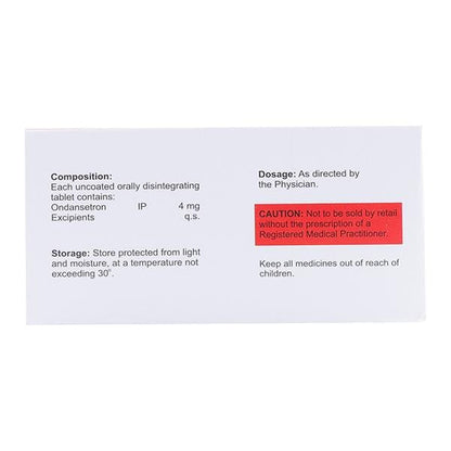 VOMISHIELD MD 4 Tablet 10's