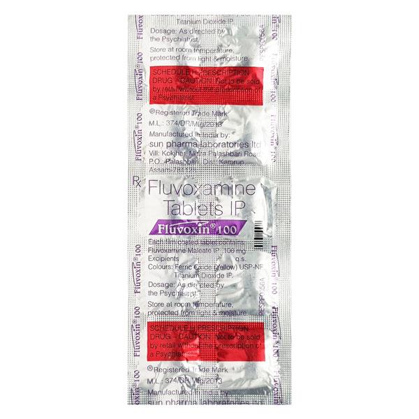 Fluvoxin 100mg Tablet 10'S