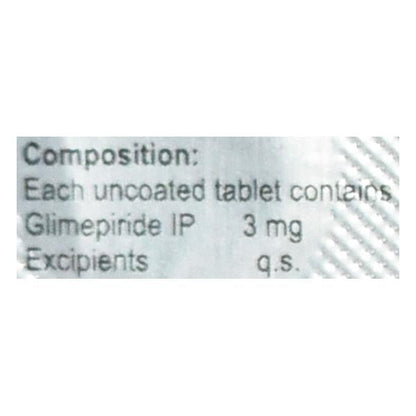 AMANZA 3mg Tablet 10's