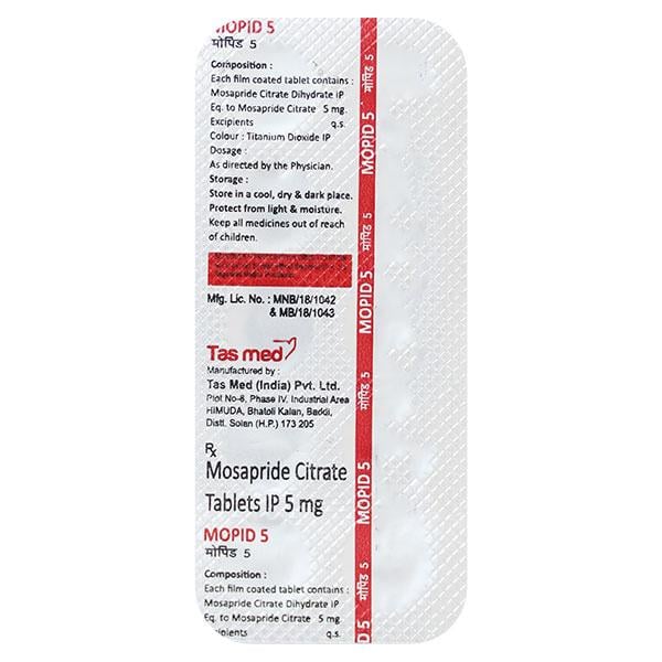 MOPID 5mg Tablet 10's