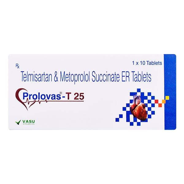 PROLOVAS T 25mg Tablet 10's