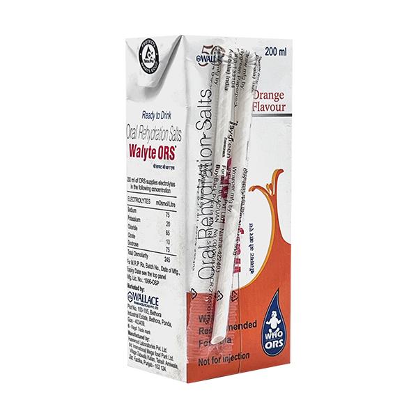 WALYTE ORS ORANGE FLAVOUR Liquid 200ml