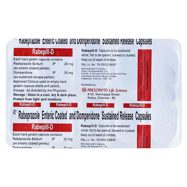 RABEPILL D Capsule 10's