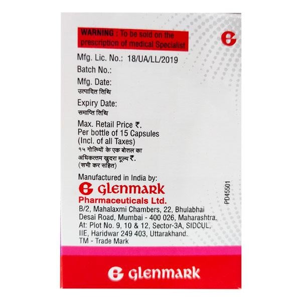 INDAMET G Capsule 15's